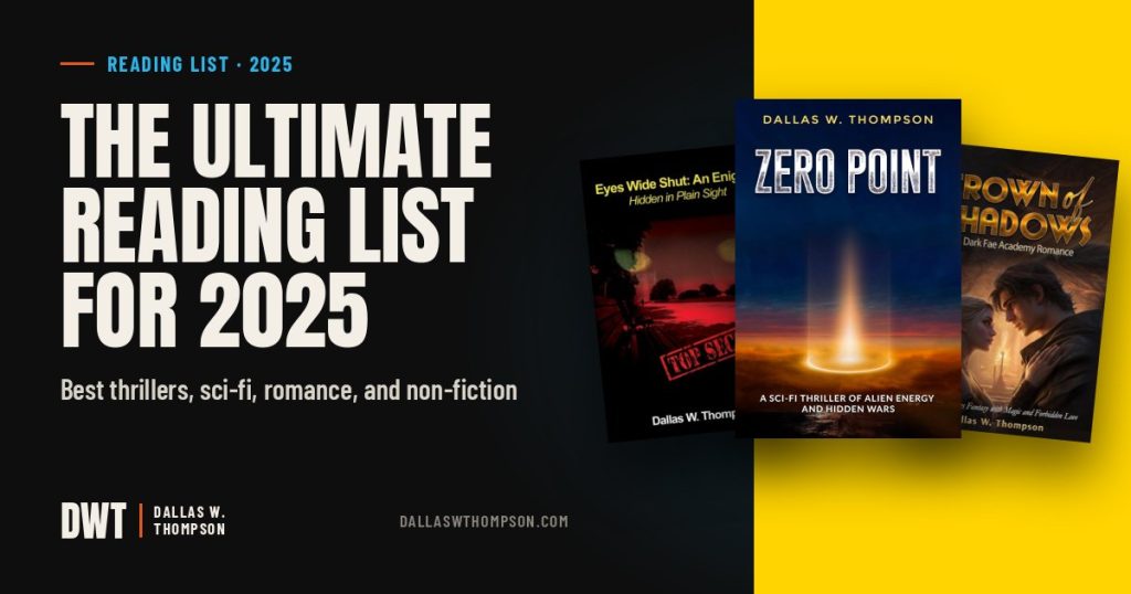 The Ultimate Reading List for 2025 — Best thrillers, sci-fi, romance, and non-fiction